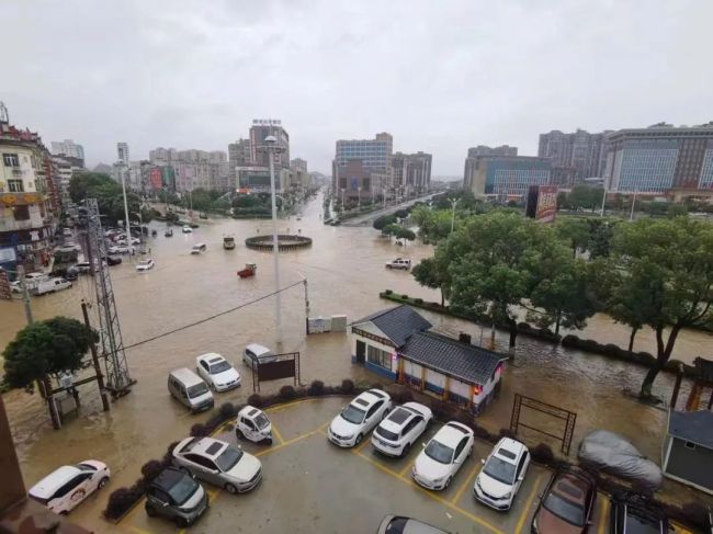 暴雨后的富川縣。譚山泉 攝（修圖）.jpg